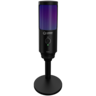 LORGAR SMP40 Gaming mikrofon, RGB Microphone with external mute button and metal stand, Black