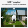REOLINK IP kamera Argus serija B430 kamera + solarni panel 5MP, Baterijska, Pan, Tilt, noćni vid