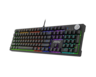 MSI Forge Mehanička Gaming Tastatura GK320 Red US, hot-swap, RGB, metalni poklopac