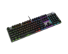 MSI Forge Mehanička Gaming Tastatura GK320 Red US, hot-swap, RGB, metalni poklopac