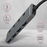 AXAGON USB Hub HUE-MSA 4x USB 3.2 Gen 1 5Gbps 0,2m