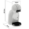 KRUPS Dolce Gusto aparat za kafu na kapsule KP143GF0 Mini Me 2, Arctic Grey