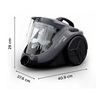 ROWENTA usisivač bez vrećice RO3726EA Compact Power Cyclonic, 1.5 L