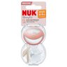 NUK Mommy Feel duda 0-9 mj, 2 kom, breskva