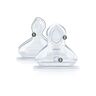 NUK First Choice+ silikonski sisač srednja rupica M, 2 kom, 0-6m