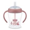 NUK Perfect Match bočica sa slamkom 150 ml, roza