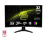 MSI MAG 32CQ6F gaming monitor, 31.5", WQHD, VA, Curved 1500R, HDR400, HDMI, DP, 180Hz, 0.5ms