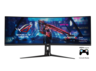 ASUS ROG Strix XG49VQ gaming monitor, 49", 3840x1080, VA, Curved, FreeSync Premium Pro, DisplayHDR 400, HDMI, DP, 144Hz, 4ms