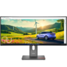 Lenovo ThinkVision P34WD-40 Monitor, 34", WQHD, IPS Black, USB-C 140W, KVM, HDMI, DP, RJ45, 120Hz, 4ms