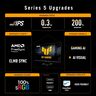 ASUS TUF VG279Q5R gaming monitor, 27", 1920x1080, IPS, Ravni, FreeSync Premium, Extreme Low Motion Blur, HDMI x2, DP, 200Hz, 1ms, zvučnici
