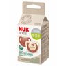 NUK For Nature duda 18-36m, 2 kom, crvena