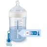 NUK For Nature PP bočica sa indikatorom temperature 260 ml 0m+, bež