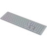 CANYON tastatura HKB-W11 UK/US RGB Dual Mode Wireless Grey
