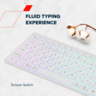 CANYON tastatura HKB-W11 UK/US RGB Dual Mode Wireless Grey