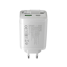 CANYON punjač OnCharge 65RC Build-In Cable USB-C 65W 1xPD 1xQC EU White