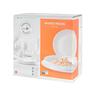 Pengo set tanjira Whitemoon Opal 18/1 bijelo opal staklo