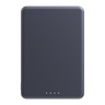 Xiaomi Powerbank, SuperSlim, PB 5000 mAh, crni, USB-C x1, bežično punjenje