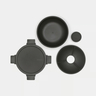 Brabantia Make&Take posuda za salatu To Go 1,3L, tamnosiva / 206344