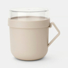 Brabantia Make&Take posuda za juhu To Go 0,6L, soft beige / 241468