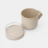 Brabantia Make&Take posuda za juhu To Go 0,6L, soft beige / 241468