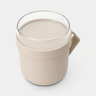 Brabantia Make&Take posuda za juhu To Go 0,6L, soft beige / 241468