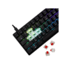 WHITE SHARK gaming tastatura GK-004111 SHINOBI-2 Crna - Mehanička/ US RED SWiTCH