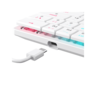 WHITE SHARK gaming tastatura GK-006212 NAGAMAKI Bijela-Mehanička/ HR - RED SWiTCH