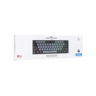 WHITE SHARK gaming tastatura GK-002721V2 WAKIZASHI-2 / Sivo-crna US-BLUE.SW