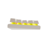 WHITE SHARK gaming tastatura GK-002211V2 WAKIZASHI-2 / Bijela US-RED.SW