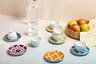 Porland Morocco šoljica i tabak za čaj, tamnoplava