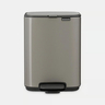Brabantia Bo Pedal kanta za smeće 4L, platinum / 237881
