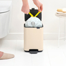 Brabantia Bo Pedal kanta za smeće 4L, soft beige / 237829
