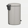 Brabantia Newicon Pedal kanta za smeće 12L, soft grey / 252303