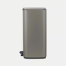 Brabantia Bo Pedal kanta za smeće 30L, platinum / 238161