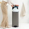 Brabantia Bo Pedal kanta za smeće 30L, platinum / 238161