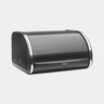 Brabantia Roll Top kutija za hljeb, mat crna, medium / 236686