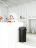 Brabantia Touch Top kanta za smeće 60L, mat crna / 402562