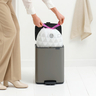 Brabantia Bo Pedal kanta za smeće 12L, platinum / 238062