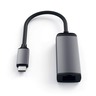 Satechi adapter Aluminium Type-C na Ethernet, sivi
