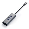 Satechi docking station Aluminium Hub, sivi