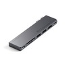 Satechi docking station PRO HUB SLIM, USB-C, sivi