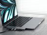 Satechi PRO hub tanki (1xUSB4,1xHDMI,2xUSB-A,SD/MicroSD,UHS-I do 104MB/s, SD/SDHC/SDXC do 2TB,1xUSB-C) - svemirsko siva