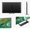 Hisense Hi-QLED televizor 75E8S, 4K Ultra HD, Smart TV, VIDAA U9, Smart OS, 144Hz VRR, Dolby vision IQ, Ugrađeni subwoofer, crni