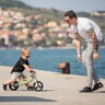 Free2Move Rider drveni tricikl i balans bicikl 2 u 1, ružičasti