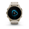 GARMIN Fenix 8 43 mm AMOLED Sapphire Soft Gold Stainless Steel/Fog Gray, 010-02903-40