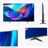 Hisense LED televizor 55A6S, 4K Ultra HD, Smart TV, VIDAA Smart OS, Dolby Vision, AI 4K Upscaler, crni