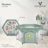 CANGAROO dječji vrtić / ogradica za igru Playbox, siva