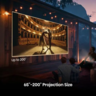 HISENSE projektor M2SE Pro, 4K Ultra HD, Smart projektor, VIDAA U9, HDR10+, Dolby Atmos, AirPlay 2, Wi-Fi, Bluetooth