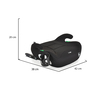 CANGAROO autosjedalica I-Jet I-size, 125-150 cm, Black