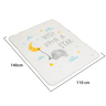CANGAROO dekica za bebe Softy Wish upon a star, 110 x 140 cm, White
